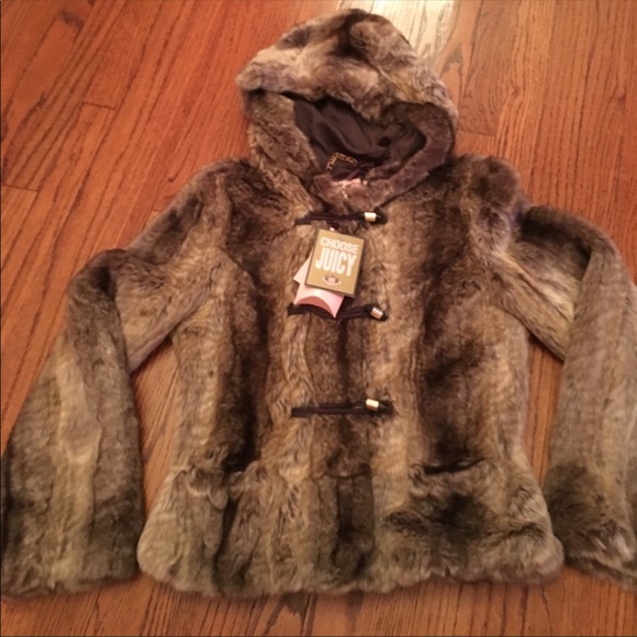 Juicy Couture Jackets & Blazers - Ladies Juicy Faux Fur Coat